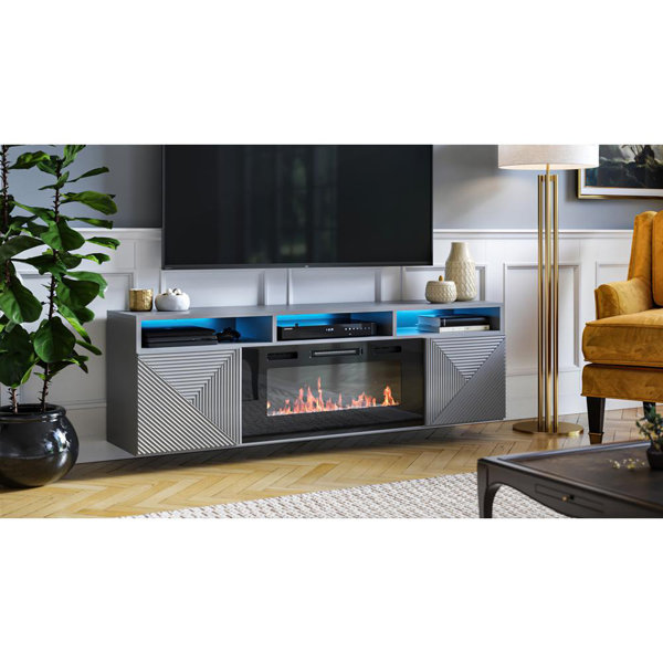 Brayden Studio® Aiyahna TV Stand for TVs up to 70" with Fireplace